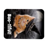 Glamoureuze Witch Kitten Magneet (Horizontaal)