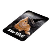 Glamoureuze Witch Kitten Magneet (Linkerzijde)