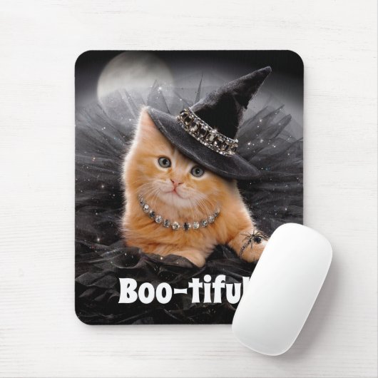 Glamoureuze Witch Kitten Muismat (Met muis)