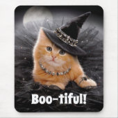Glamoureuze Witch Kitten Muismat (Voorkant)