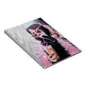 Glamourface: een roze en  Slasher Notitieboek (Rechterzijde)