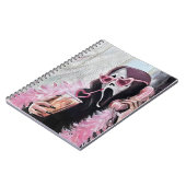 Glamourface: een roze en  Slasher Notitieboek (Linkerzijde)