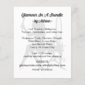GlamourInABundle Flyer (Achterkant)