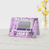 glamourous fotokaart kaart (Gele Bloem)