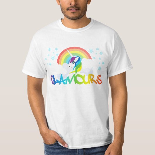 Glamours T-shirt (Voorkant)