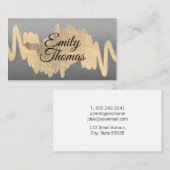 Glamouruitdrukking Visitekaartje (Voorkant / Achterkant)