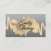 Glamouruitdrukking Visitekaartje (Voorkant)