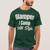 Glamper I Camp With Style Hiker Adventure Smores b T-shirt (Voorkant)