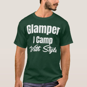 Glamper Ik kampeer met stijl Hiker Avontuur Smores T-shirt