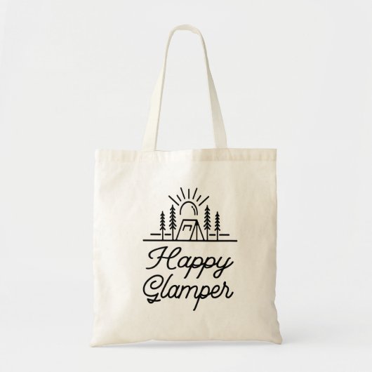 glamper  natuur tote bag (Voorkant)