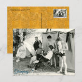 Glamping...? Briefkaart (Voorkant / Achterkant)