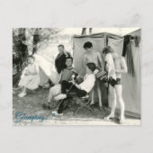 Glamping...? Briefkaart (Voorkant)