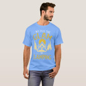 Glamping Camping Glamper retro T-shirt (Voorkant volledig)
