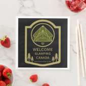 Glamping Canada Zakelijk Servet (Insitu)