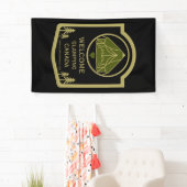 Glamping Canada Zakelijk Spandoek (Insitu)