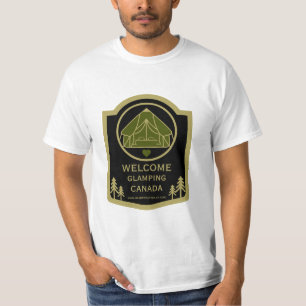 Glamping Canada Zakelijk T-shirt