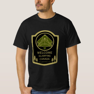 Glamping Canada Zakelijk T-shirt