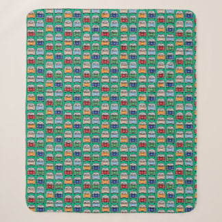 Glamping Classic Retro Campervan fandom Vdub Sherpa Deken