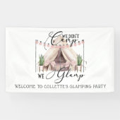 Glamping Feesten Spandoek (Horizontaal)