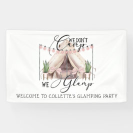 Glamping Feesten Spandoek