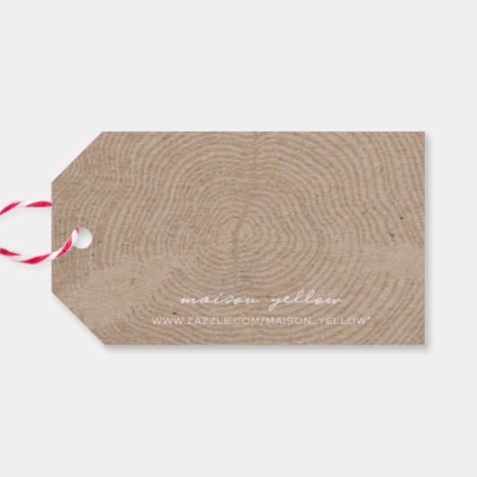 Glamping Gift Label Cadeaulabel (Achterkant Horizontaal)