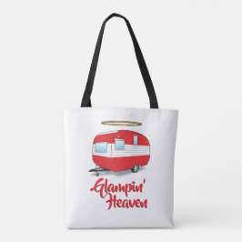 Glamping Heaven Retro Camper Canvas tas