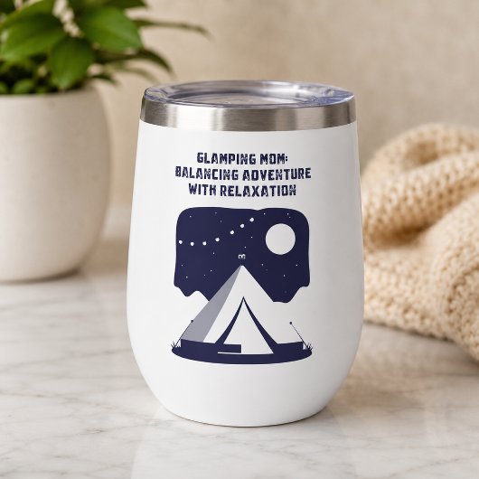 Glamping Moeder Balanceren Avontuur Ontspanning