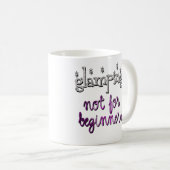 Glamping. Niet voor beginners Mok (Voorkant rechts)