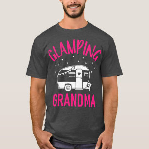 Glamping oma kamperen avan trailer t-shirt