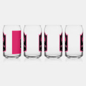 Glamping Queen Camping in stijl Blikvorm Glas (Links)