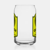 Glamping Queen Camping in stijl Blikvorm Glas (Links)