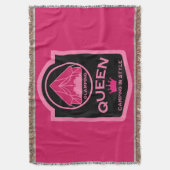 Glamping Queen Camping in stijl Deken (Voorkant Verticaal)