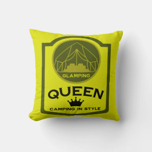 Glamping Queen Camping in stijl Kussen
