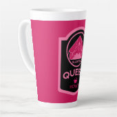 Glamping Queen Camping in stijl Latte Mok (Linkerhoek)