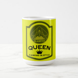 Glamping Queen Camping in stijl Magische Mok