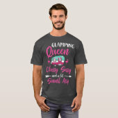 Glamping Queen Classy Sassy Smart Assy Glamping T-shirt (Voorkant volledig)