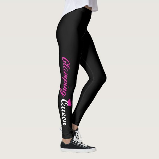 "Glamping QUEEN" Leggings (Rechts)