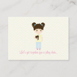 Glamping Slapepover Party Contactkaartje