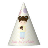 Glamping Slapepover Party Feesthoedjes (Voorkant)