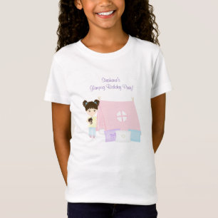 Glamping Slapepover Party T-shirt