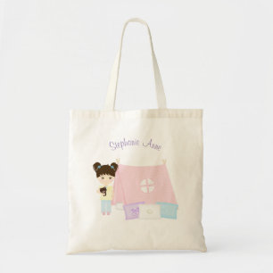 Glamping Slapepover Party Tote Bag