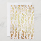 Glamping thema verjaardagsuitnodiging kaart (Achterkant)