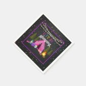 Glamping verjaardagsfeestje servet (Hoek)