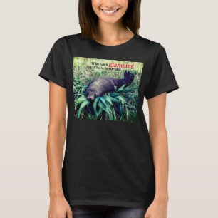 Glamping zee lion t-shirt