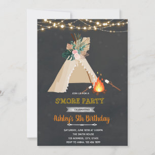 Glamping's meer feest kaart