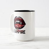 Glampire-Mok Tweekleurige Koffiemok (Voorkant links)