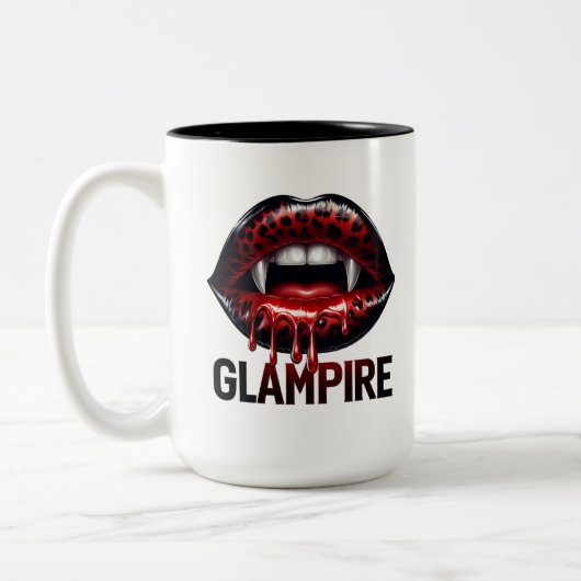Glampire-Mok Tweekleurige Koffiemok (Links)