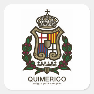 GLAN CATALANISMOシール VIERKANTE STICKER