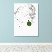 Glance Sketch Canvas Afdruk (Insitu (Houten vloer))