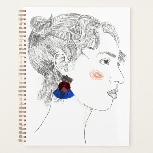 Glance Sketch - Portret Planner (Voorkant)